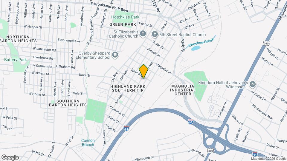 2313 4th Ave Mapa y Detalles de la Ubicación