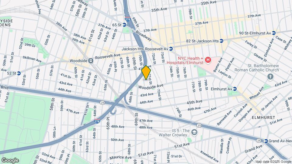 4153 70th St Mapa y Detalles de la Ubicación