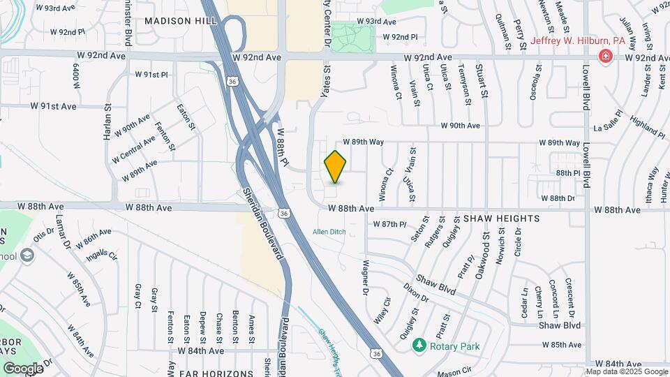 8840 Yates Dr Map and Location Details