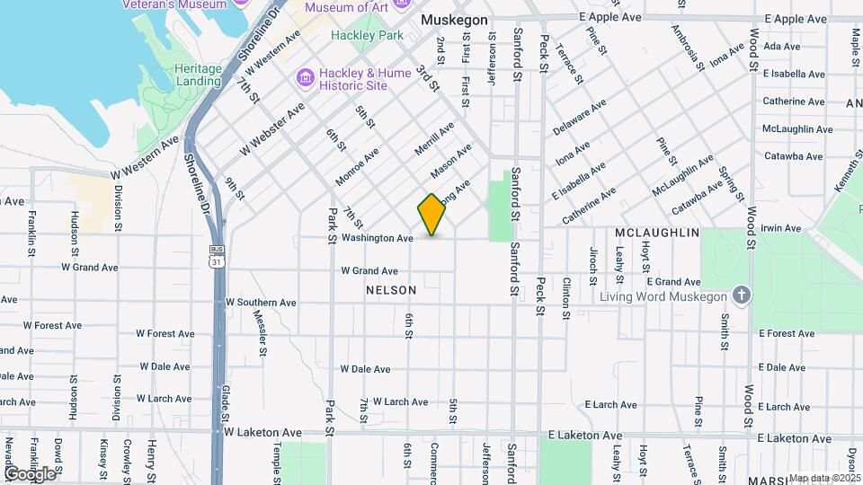 229 Washington Ave Map and Location Details