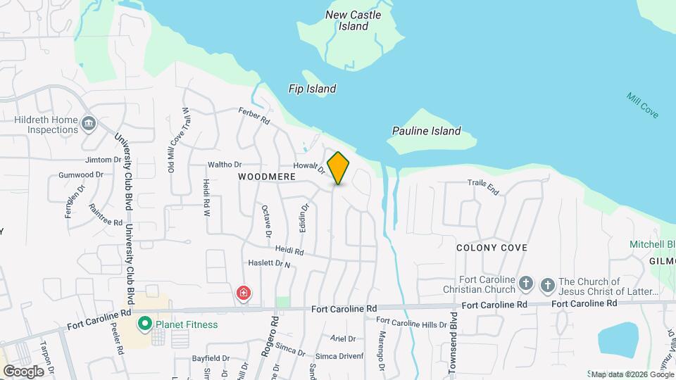 4009 Bess Rd Map and Location Details