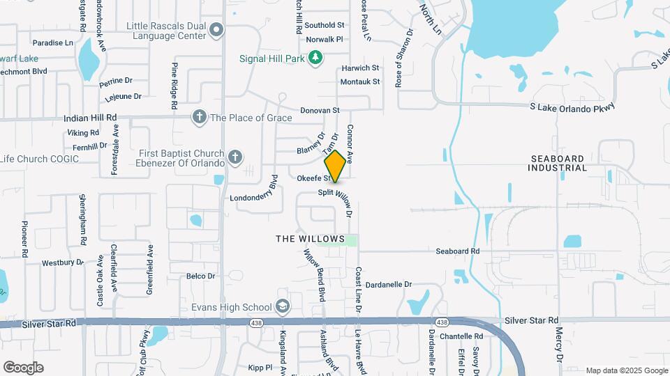3213 Split Willow Dr Map and Location Details