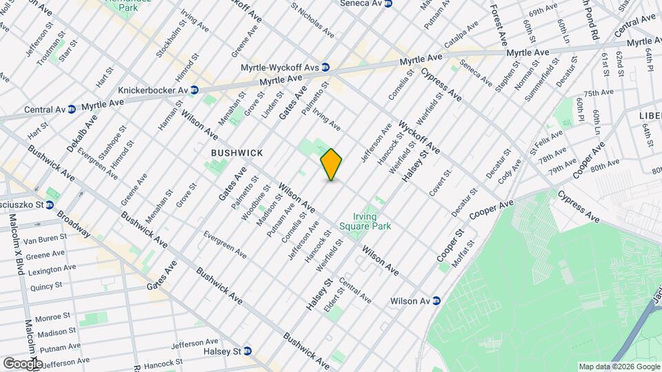 284 Cornelia St, Unit 3 Map and Location Details