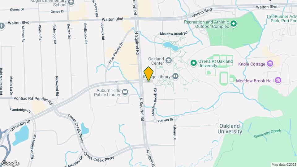 Furnished Studio-Detroit - Auburn Hills - Map and Location Details