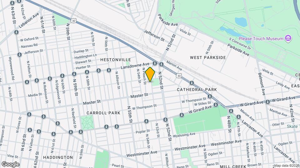 1444 N 53rd St Map and Location Details