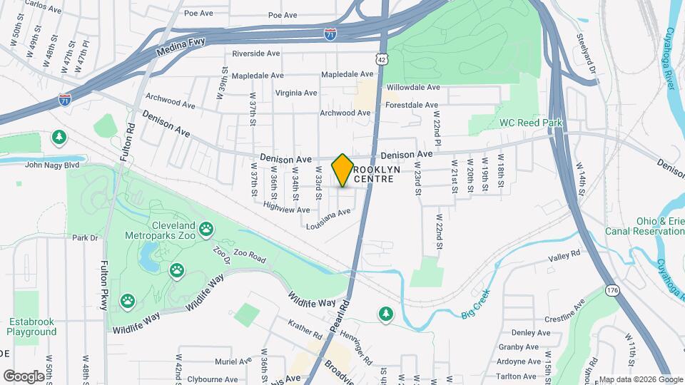 3103 Bradwell Ave Map and Location Details