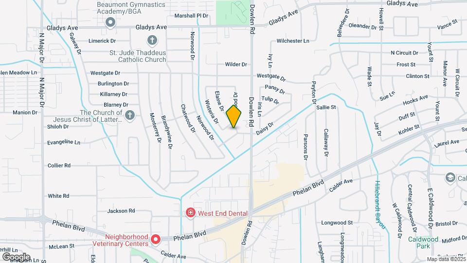 6510 Daisy Dr Map and Location Details