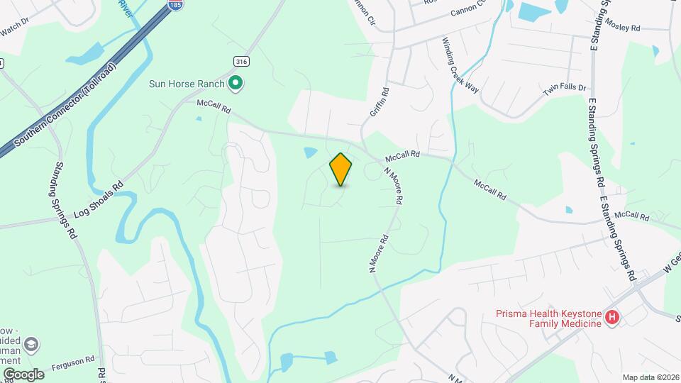 1004 Maridian St Map and Location Details