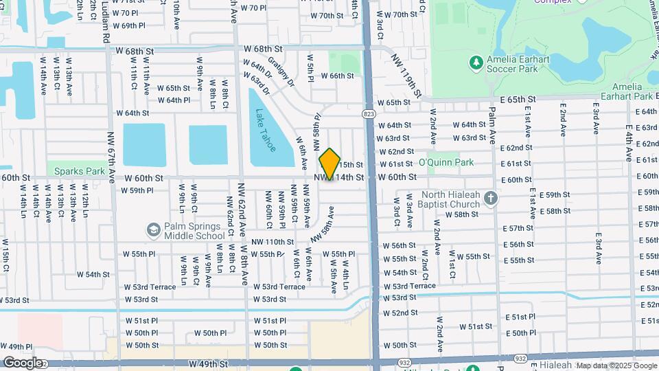 5801 NW 113th Terrace Map and Location Details