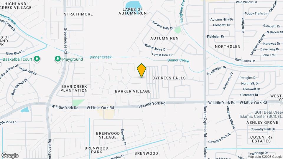 18507 Morgans Forest Ln Mapa y Detalles de la Ubicación