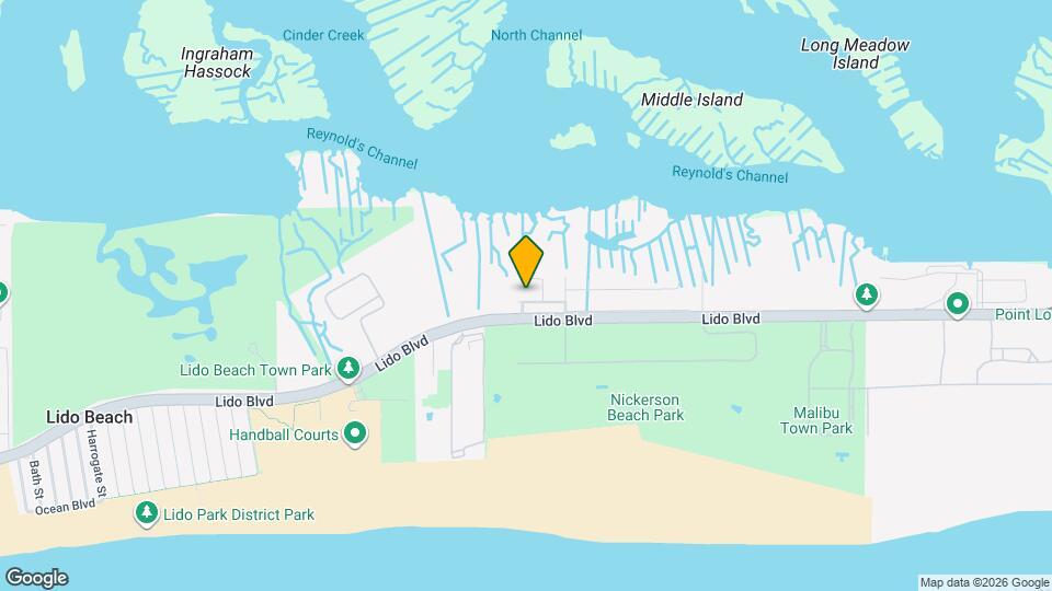 821 Channel Rd Map and Location Details