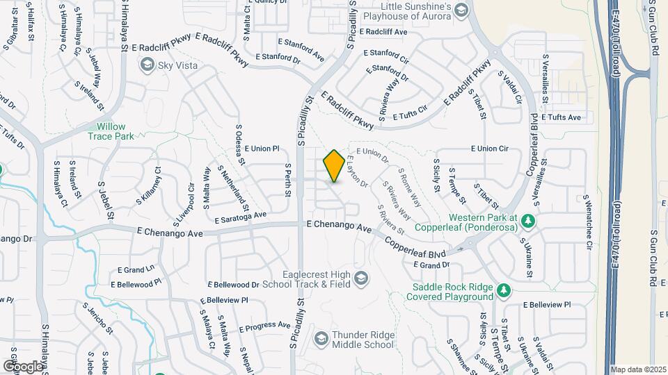 21777 E Layton Dr Mapa y Detalles de la Ubicación