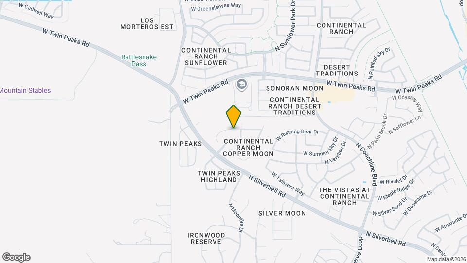 7939 W Mural Hill Dr Map and Location Details