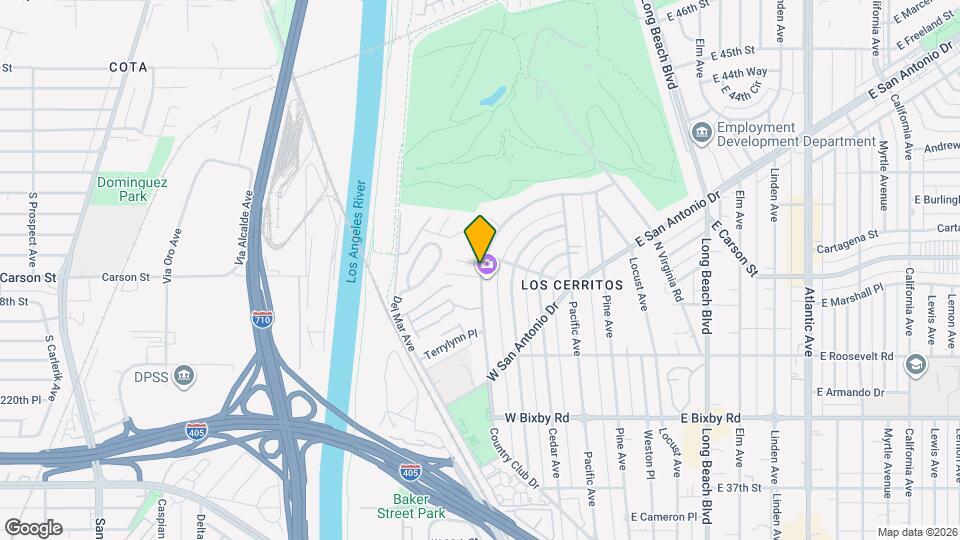 4169 Country Club Dr Map and Location Details