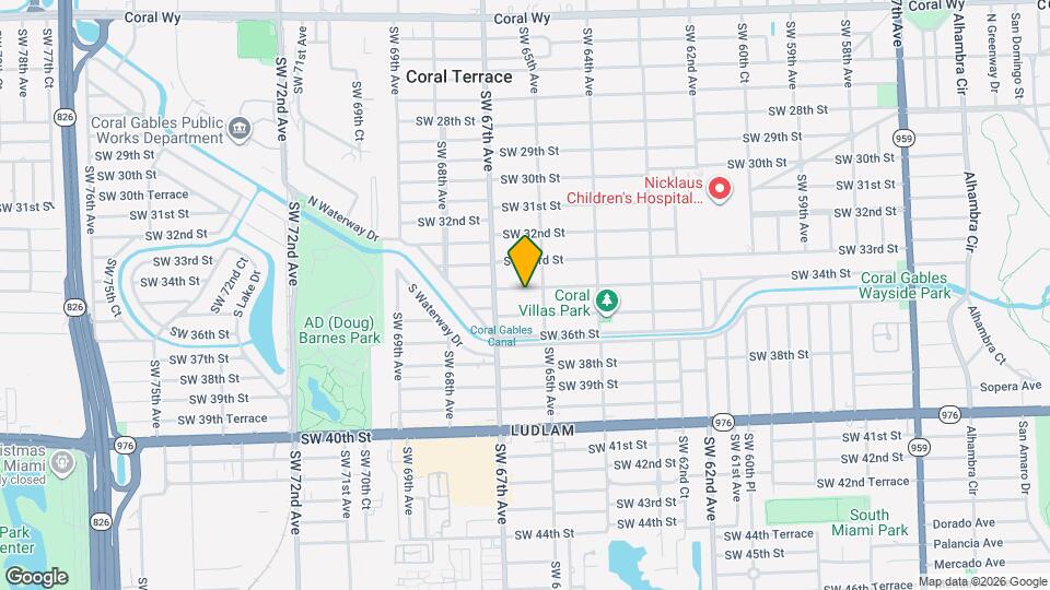 6534 SW 34th St Map and Location Details