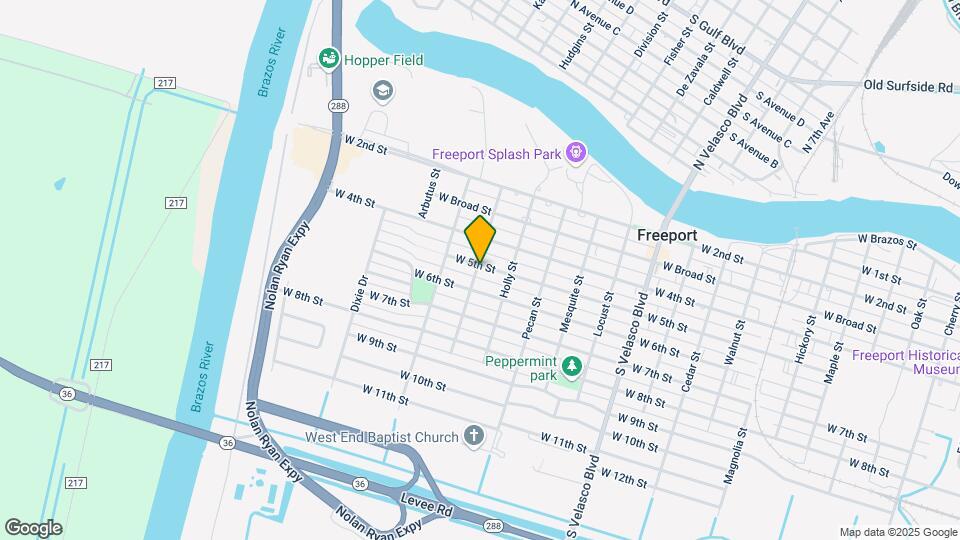 1531 W 5th St Map and Location Details