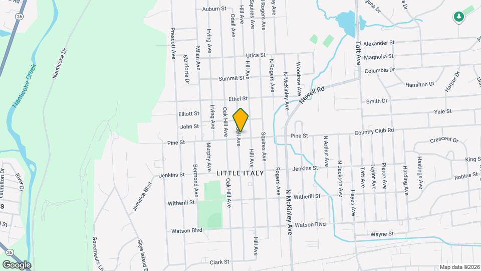 1201 Pine St, Unit 2 Map and Location Details