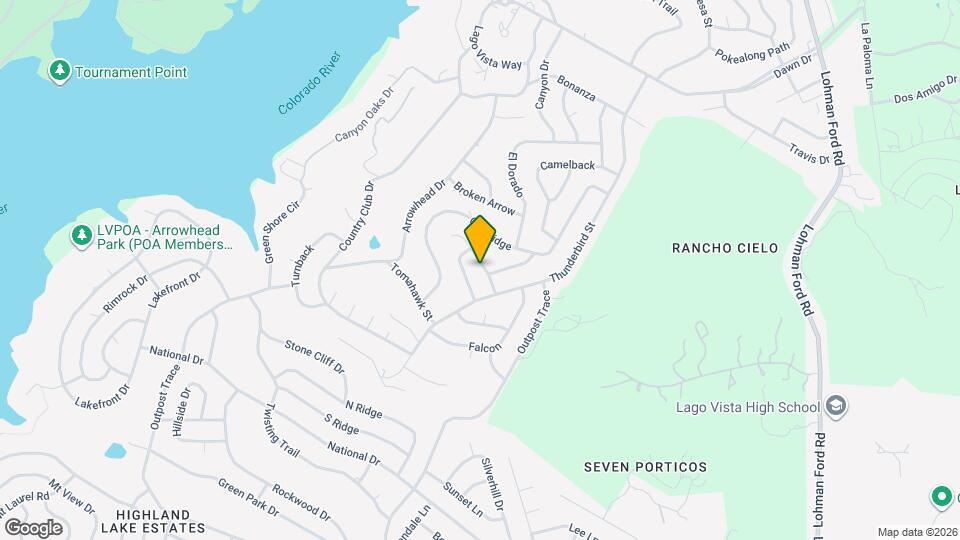 5102 Moss Point Map and Location Details