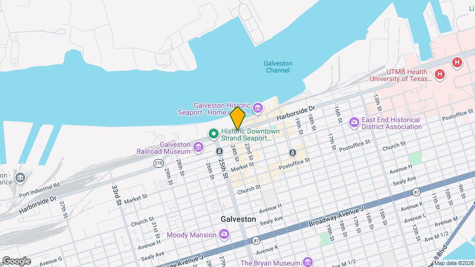 2309 Harborside Dr Map and Location Details