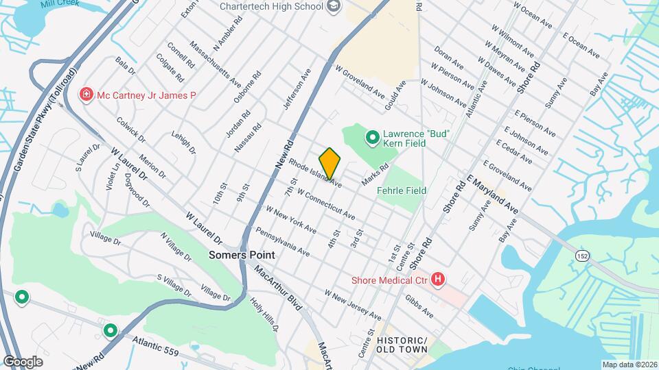 510 Rhode Island Ave Map and Location Details