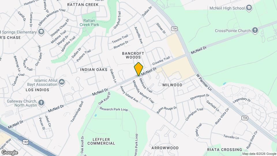 6511 Melrose Trail, Unit 6103-B Mapa y Detalles de la Ubicación