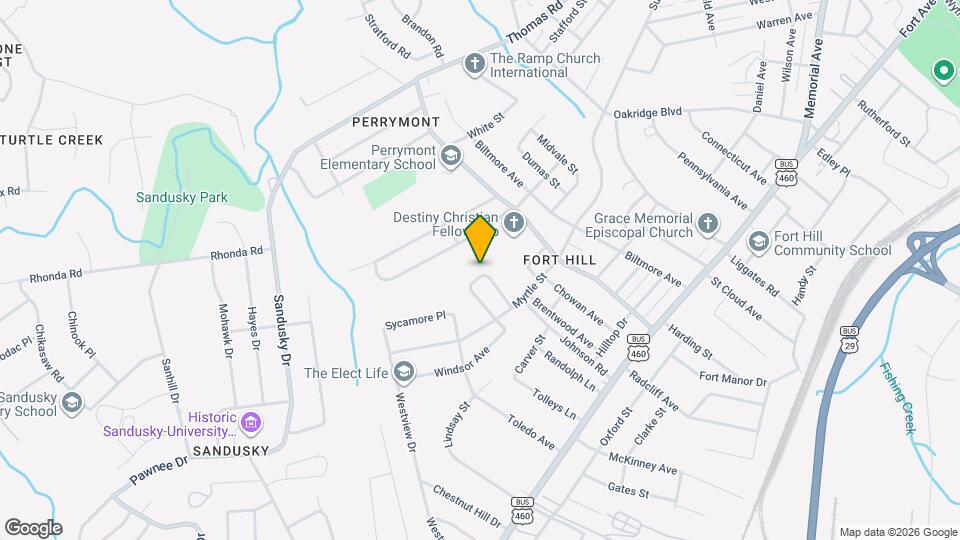 726 Crestwood Cir Map and Location Details