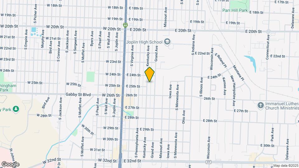 2425 Kentucky Ave Map and Location Details