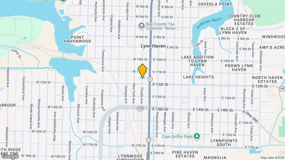 425 Florida Ave Map and Location Details