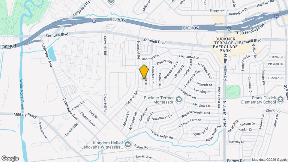 5019 Blanchard Dr Map and Location Details