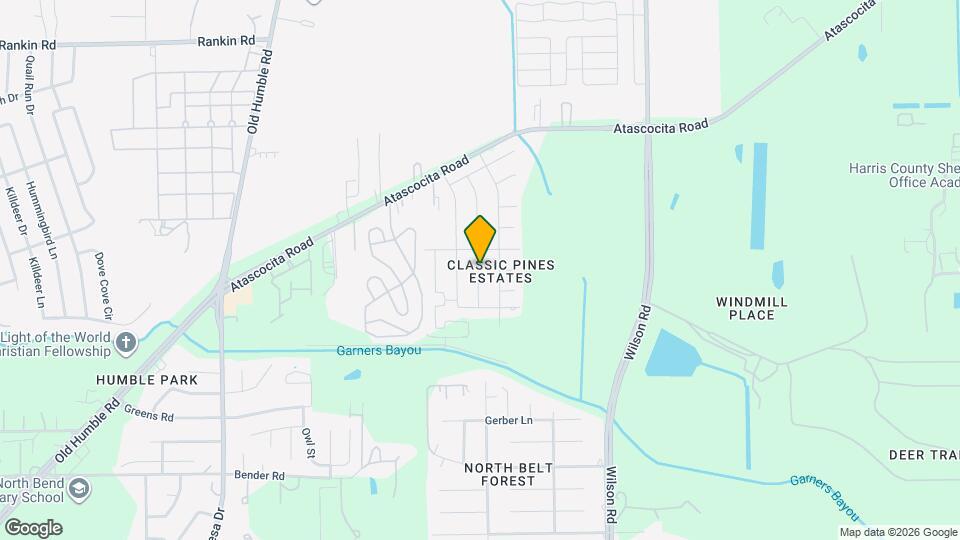 3603 Atascocita Vale Dr Map and Location Details