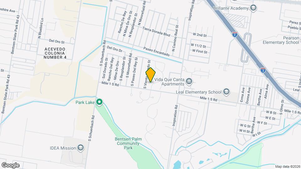 602 S Tecate Dr Map and Location Details