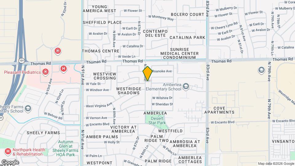 2703 N 87th Ave, Unit B Map and Location Details