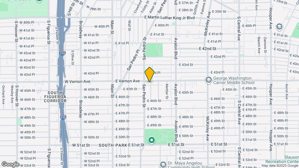 4411 Crocker St Map and Location Details