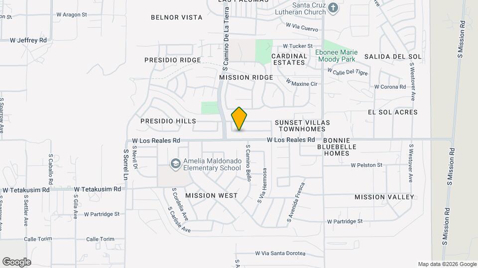 3261 Avenida Destino Map and Location Details
