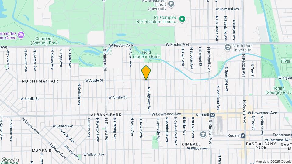 4952-4956 N Ridgeway Ave Mapa y Detalles de la Ubicación