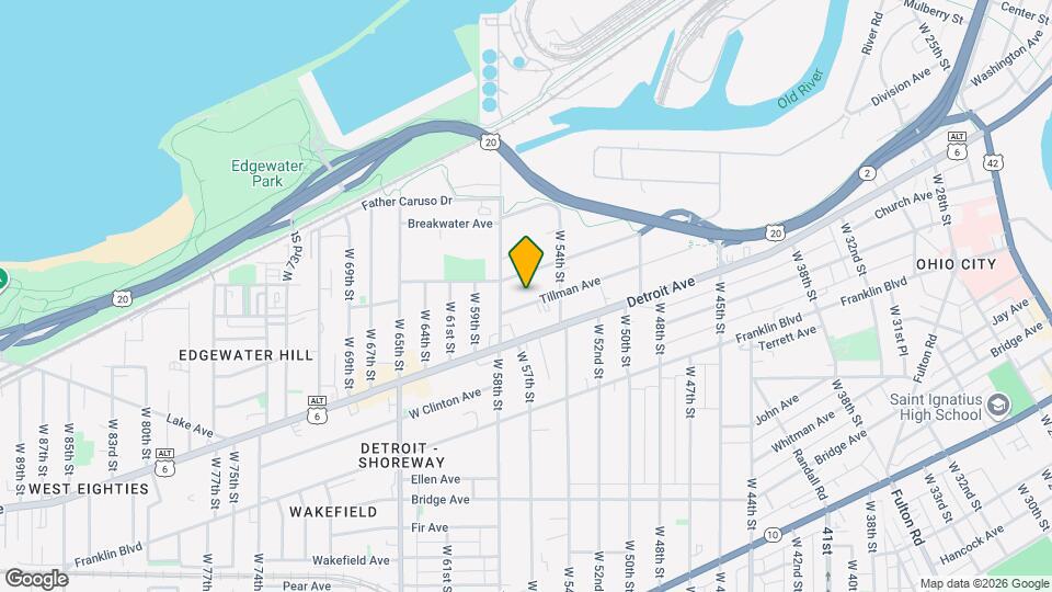 5602 Tillman Ave Map and Location Details