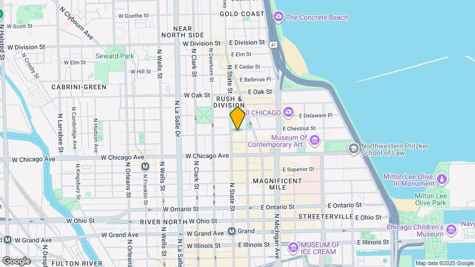 11 E Chestnut St Map and Location Details