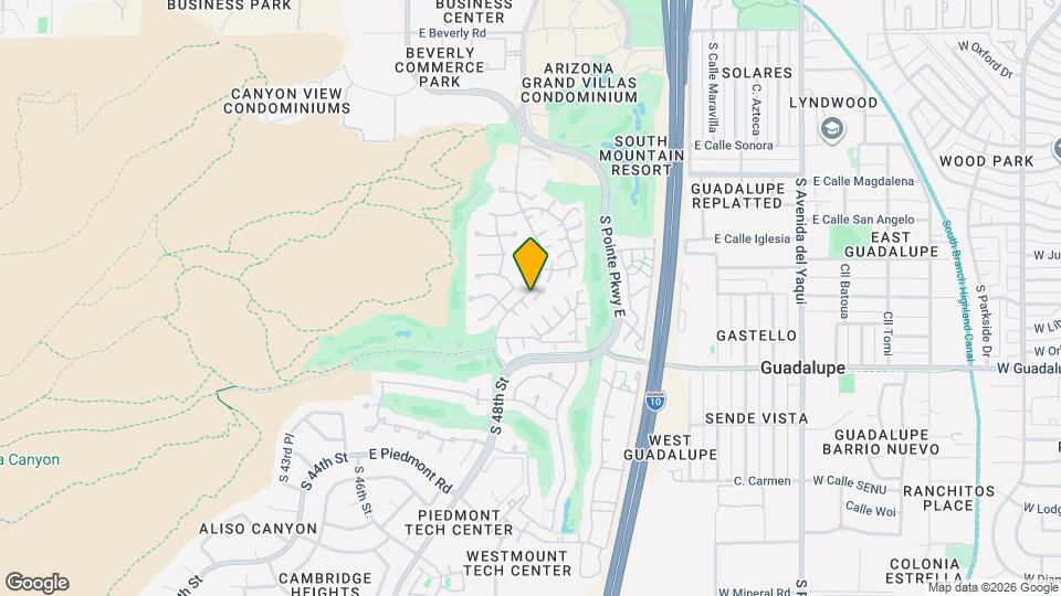 8821 S 48th St Map and Location Details