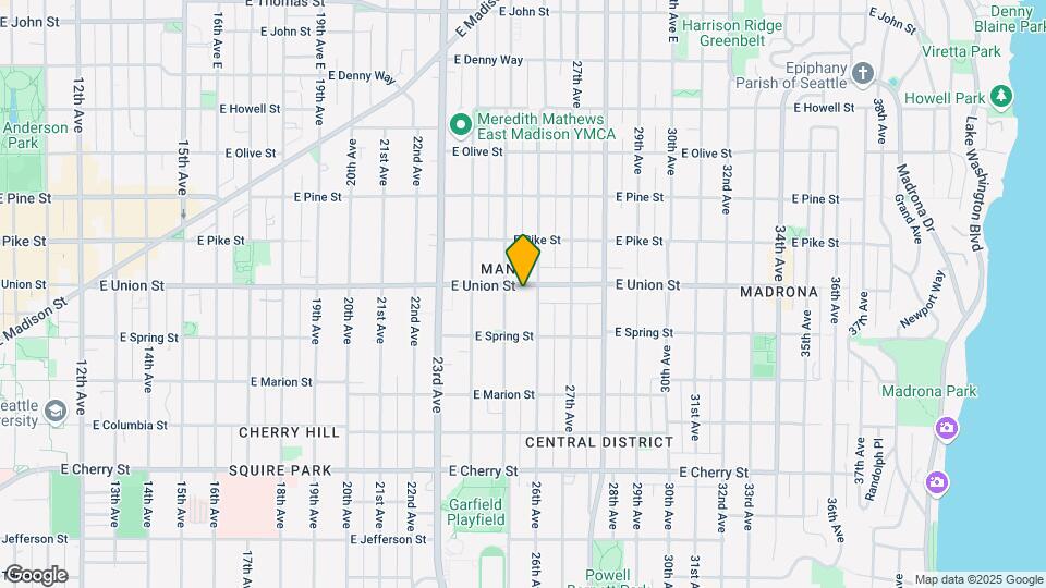2515 E Union St Map and Location Details