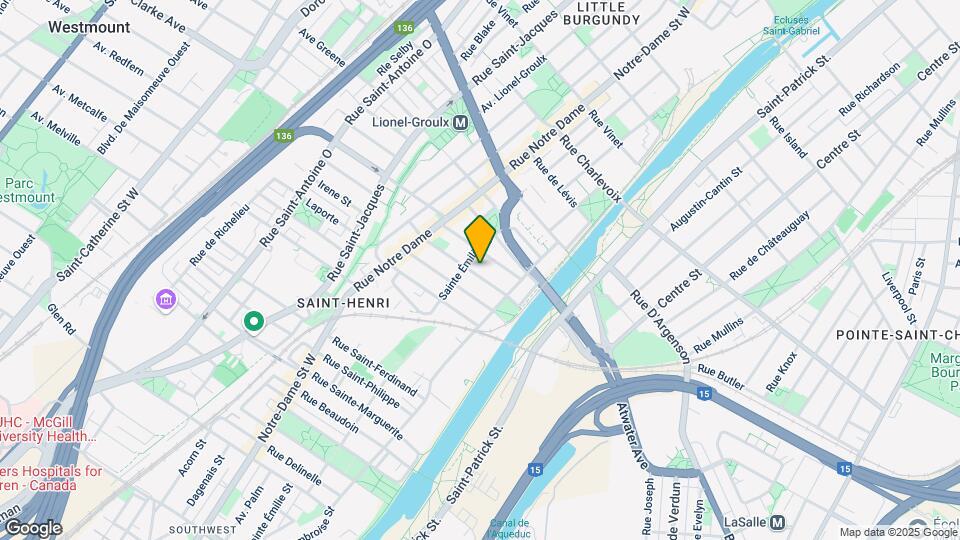 155 Bourget Rue Map and Location Details