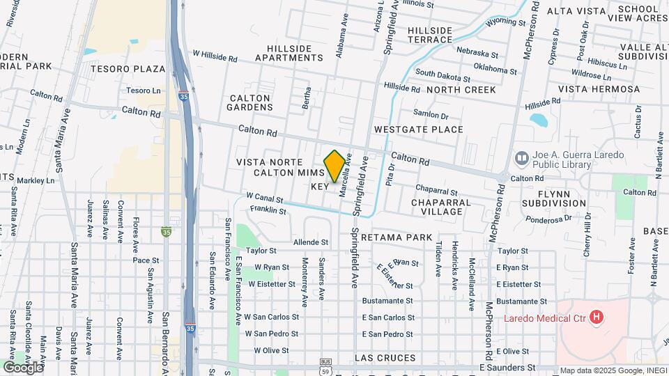 216 E Cherry Ln Mapa y Detalles de la Ubicación