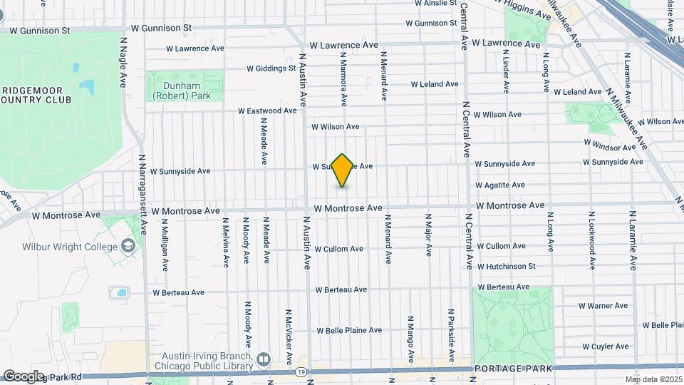 4420 N Marmora Ave Map and Location Details