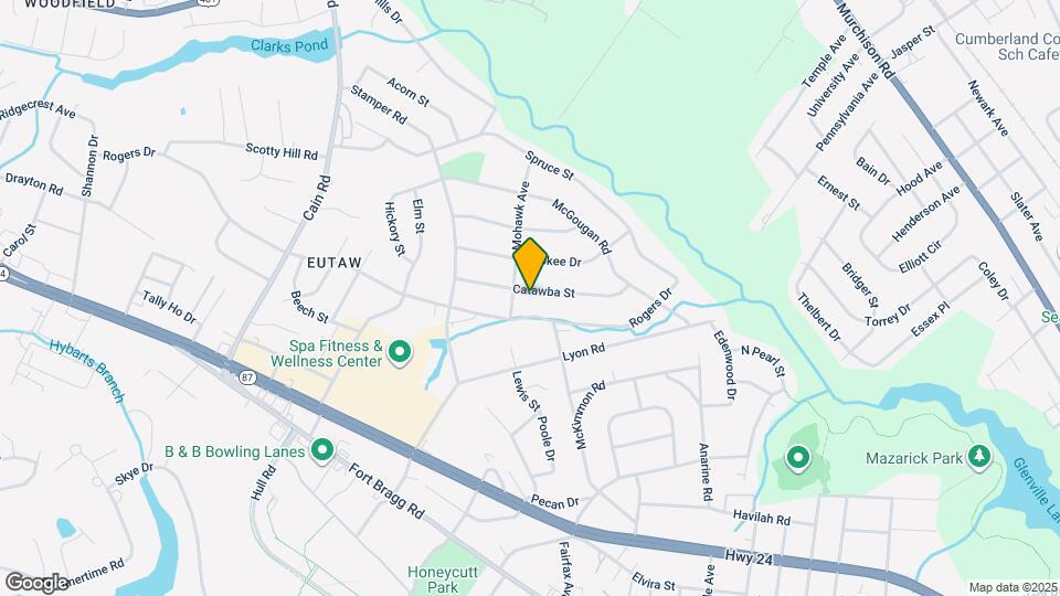 1813 Catawba St Map and Location Details