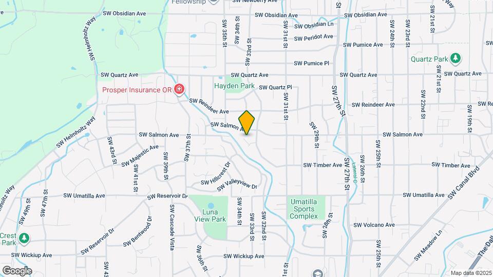 3333 SW Salmon Ct Map and Location Details