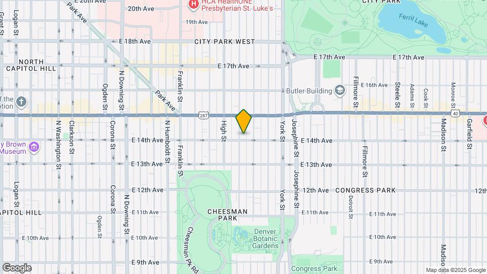 1402 Race Mapa y Detalles de la Ubicación