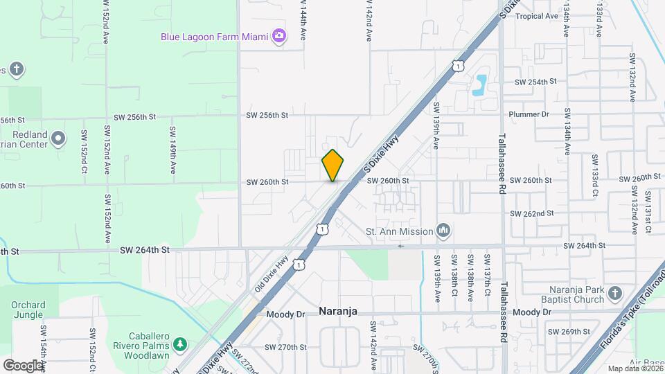 Naranja Residences Map and Location Details