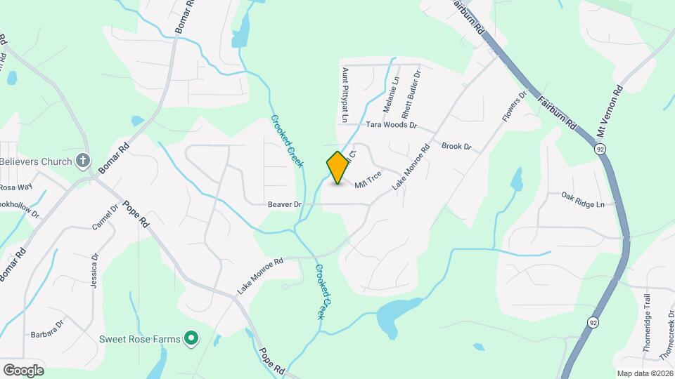 3010 Mill Ct Map and Location Details