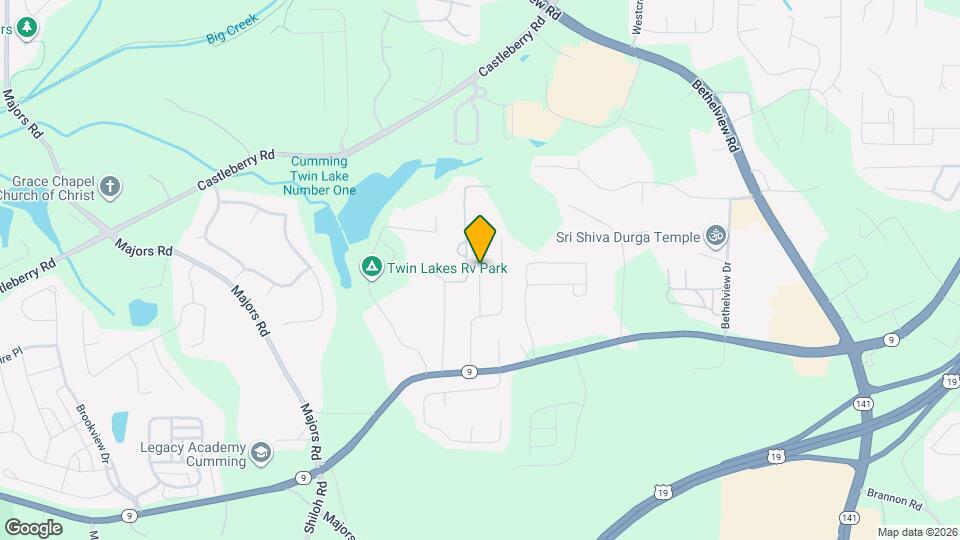 2945 Greyhawk Ln Map and Location Details