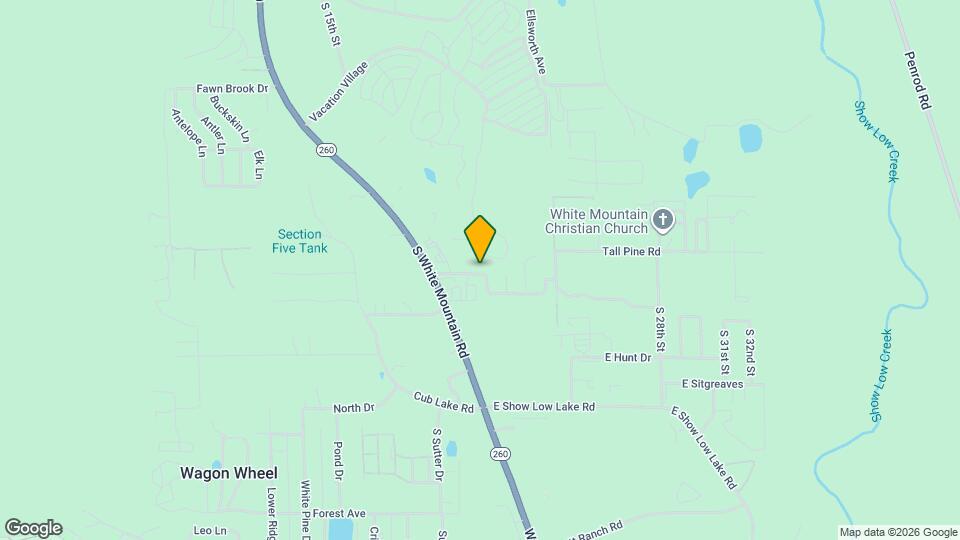 2130 Evergreen Ln Map and Location Details