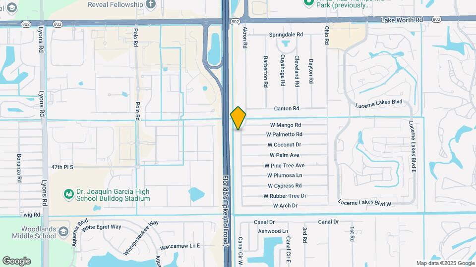 194 Akron Rd Map and Location Details